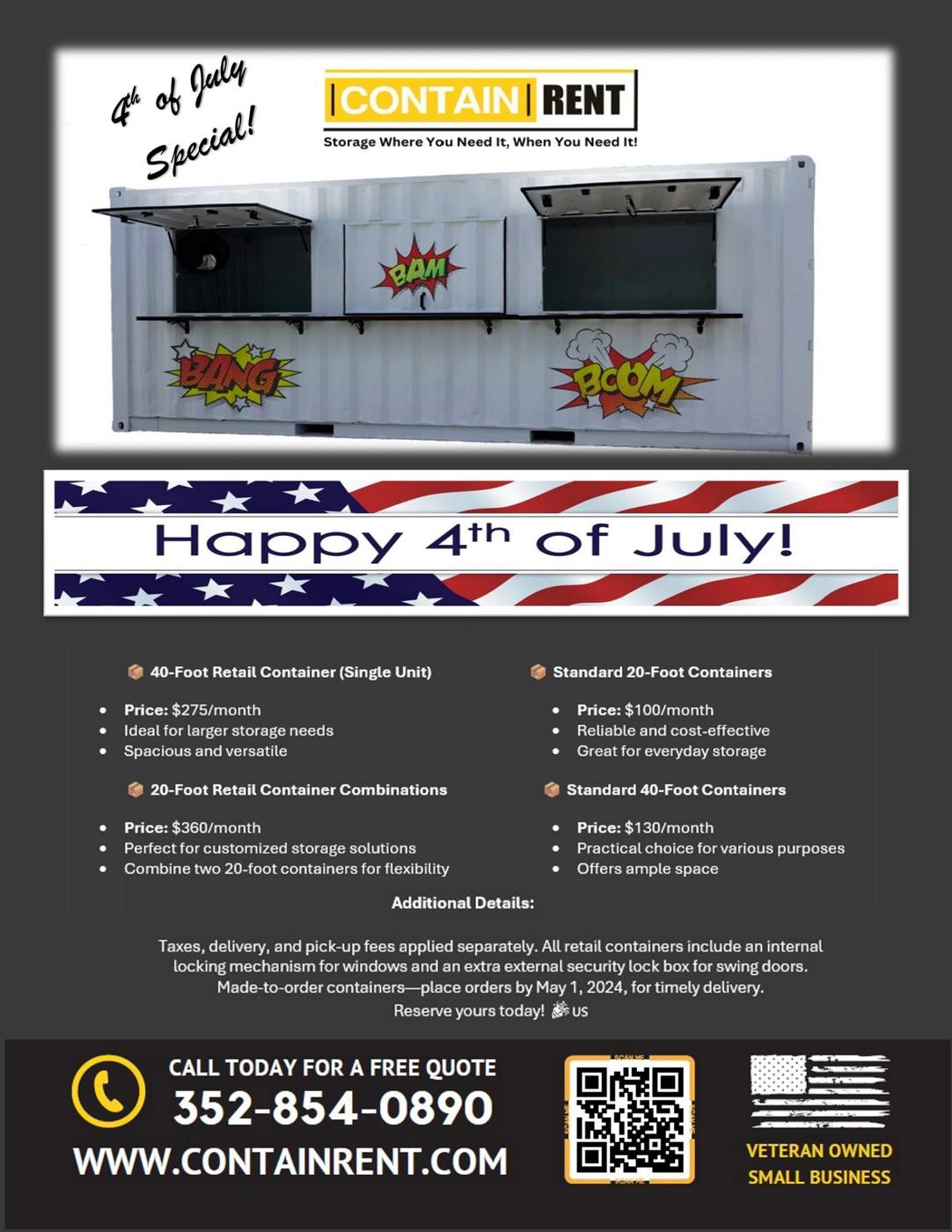 Secure Retail / Fireworks Container